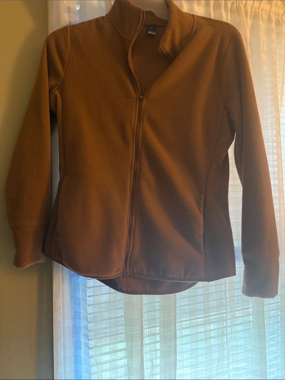 Old Navy Women's Tan Fleece Jacket